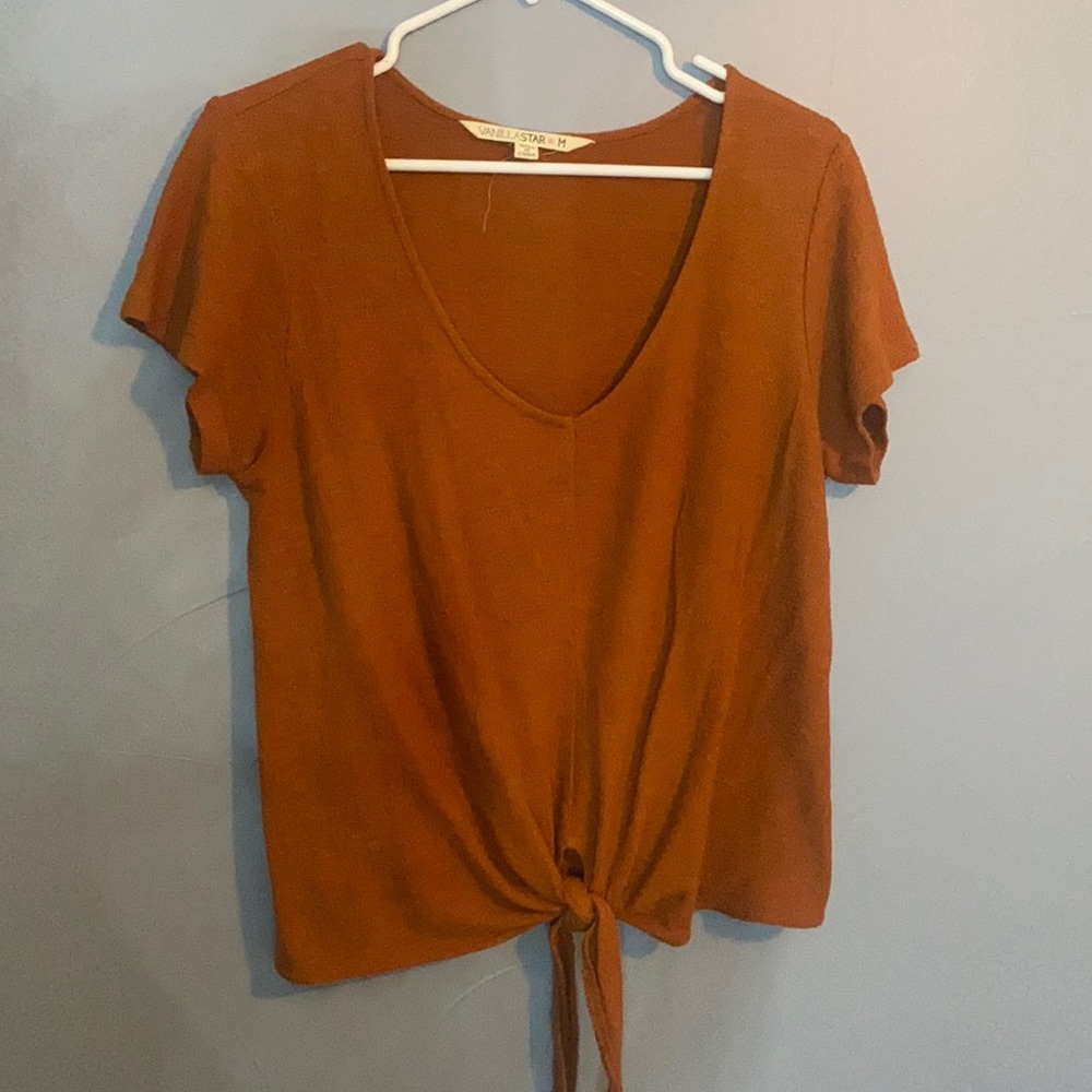 Orange shirt